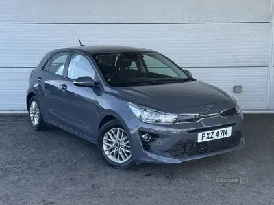 Used Kia Rio 84 HP (61 kW) 2021 Grey Hatchback