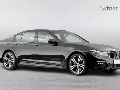 Used BMW 750 M Sport 444 HP (326 kW) 2017 Black Sedan