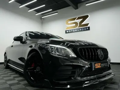 Usado Mercedes C200 AMG Line Premium 2020 Preto Coupé