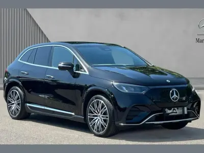 Used Mercedes EQE350 AMG line 214 kW (292 HP) 2025 Obsidian black metallic SUV