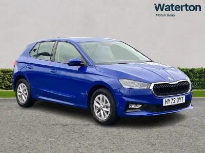 Used Skoda Fabia Comfort 80 HP (58 kW) 2022 Blue Hatchback