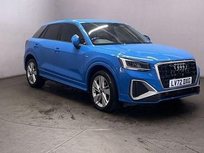 Used Audi Q2 S-Line 150 HP (110 kW) 2022 Blue SUV