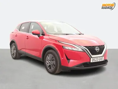 Used Nissan Qashqai Acenta Premium 158 HP (116 kW) 2023 Red SUV