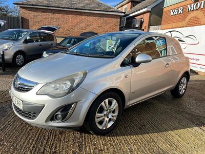 Silver Used 2013 Vauxhall Corsa Sportive Van | £2,995 (Fair price)