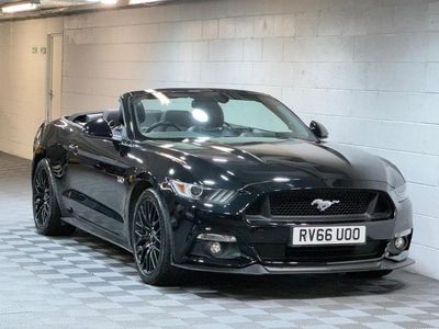 Used Ford Mustang GT 2016 Black Cabriolet