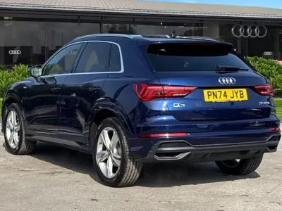 Używany Audi Q3 S-Line 150 KM (110 kW) 2024 Niebieski SUV