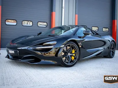 Used McLaren 720S 710 HP (522 kW) 2021 Black Cabriolet
