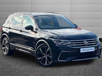 Used VW Tiguan R-line 150 HP (110 kW) 2022 Black SUV