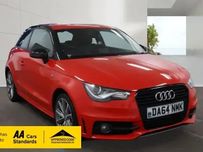 Used Audi A1 S-Line 122 HP (89 kW) 2014 Red Hatchback