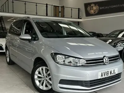 Used VW Touran SE 150 HP (110 kW) 2018 Silver MPV