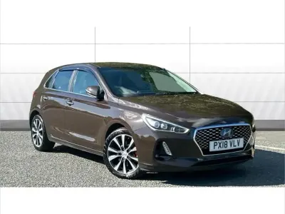 Used Hyundai i30 Premium 138 HP (101 kW) 2018 Brown Hatchback