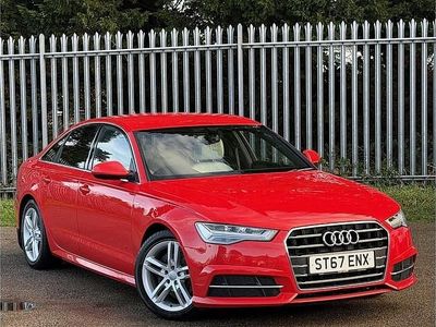 Used Audi A6 S-Line 190 HP (139 kW) 2017 Red Sedan
