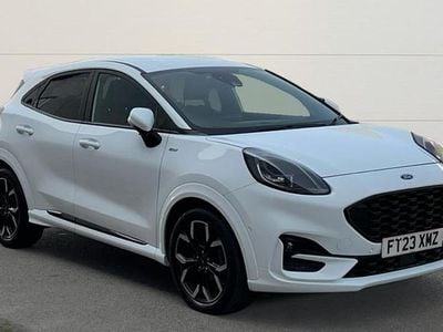 Used Ford Puma ST-Line X 125 HP (91 kW) 2023 White Hatchback