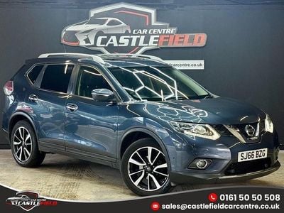 Blue Used 2017 Nissan X-Trail Tekna SUV | £10,995 (Fair price)