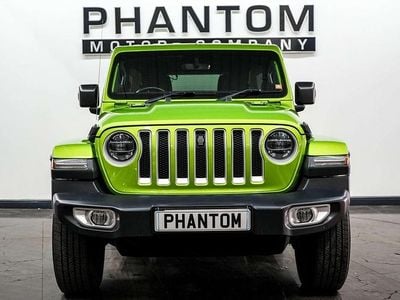 Begagnad Jeep Wrangler Sahara 270 HK (198 kW) 2019 Grön SUV