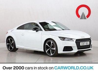 White Used 2017 Audi TT Black Edition Coupe | £13,405 (Fair price)
