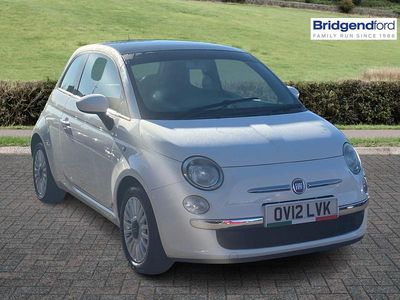 Used Fiat 500 Lounge 69 HP (50 kW) 2012 White Hatchback