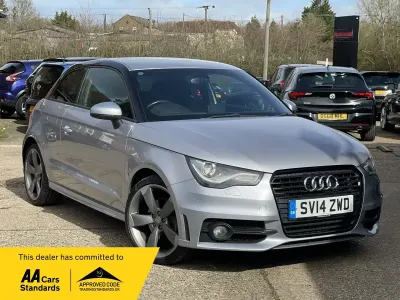 Used Audi A1 Black Edition 140 HP (102 kW) 2014 Silver Hatchback