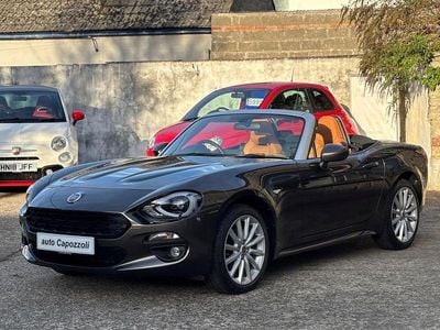 Bronze Used 2017 Fiat 124 Spider Lusso Plus Cabriolet | £14,995 (Fair price)