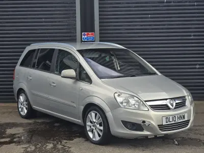 Used Vauxhall Zafira Elite 150 HP (110 kW) 2010 Silver MPV