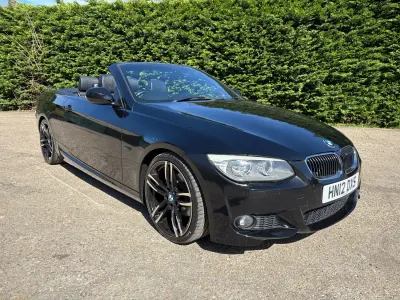 Begagnad BMW 320 Cabriolet Sport Line 184 HK (135 kW) 2012 Svart Cab