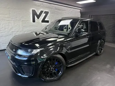 Used Land Rover Range Rover Sport SVR 550 HP (404 kW) 2016 Black SUV