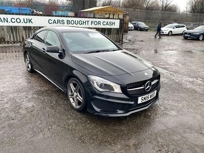 Black Used 2015 Mercedes CLA180 AMG Sedan | £9,495 (Fair price)