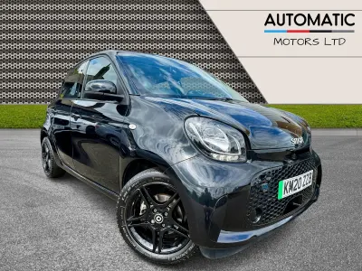 Used Smart ForFour Electric Drive Premium 60 kW (82 HP) 2020 Black Hatchback