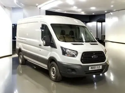 Used Ford Transit 130 HP (95 kW) 2018 White Van