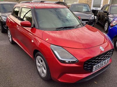 Red Used 2025 Suzuki Swift Hatchback | £16,499 (A bit pricey)