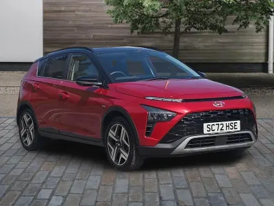 Używany Hyundai Bayon Ultimate 2022 Czerwony SUV