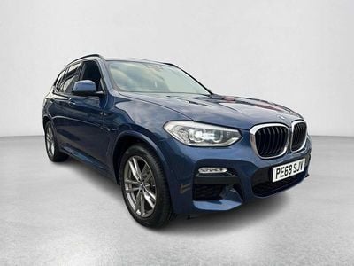 Blue Used 2018 BMW X3 M Sport SUV | £16,875 (Expensive)