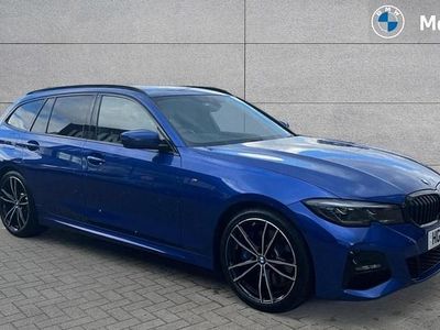 Blue Used 2021 BMW 320 M Sport Estate | £29,590 (Expensive)
