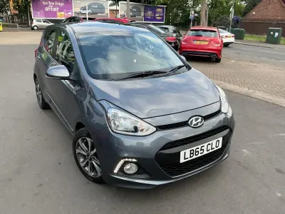 Begagnad Hyundai i10 Premium SE 2016 Grå Halvkombi