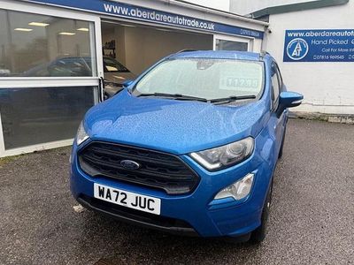 Blue Used 2022 Ford Ecosport ST-Line SUV | £11,295 (Good price)