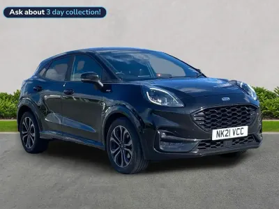 Used Ford Puma ST-Line 125 HP (91 kW) 2021 Black SUV