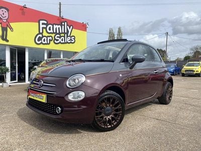 Used Fiat 500C Collezione 69 HP (50 kW) 2019 Grey Cabriolet