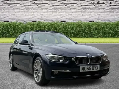 Usado BMW 320 Luxury Line 2015 Azul Familiar