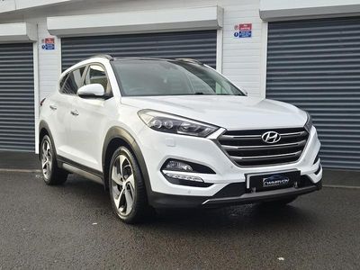 Used Hyundai Tucson Premium SE 2016 White SUV