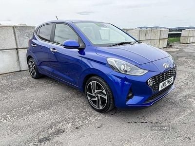Used Hyundai i10 Premium 67 HP (49 kW) 2023 Blue Hatchback