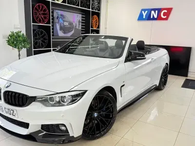 Used BMW 420 M Sport 190 HP (139 kW) 2018 White Cabriolet