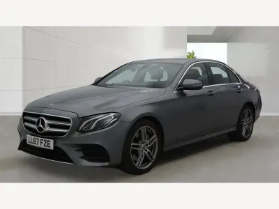 Used Mercedes E220 AMG line 2017 Grey Sedan