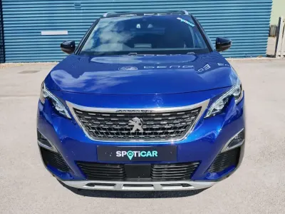 Used Peugeot 3008 GT-line 129 HP (94 kW) 2018 Blue SUV
