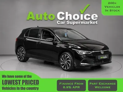 Used VW Golf VIII Edition 150 HP (110 kW) 2023 Black Hatchback