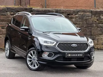 Usado Ford Kuga Vignale 180 CV (132 kW) 2019 Negro SUV