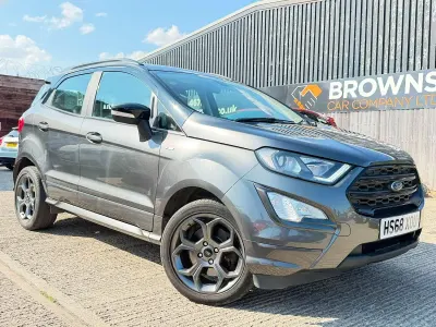 Used Ford Ecosport ST-Line 125 HP (91 kW) 2019 Grey SUV