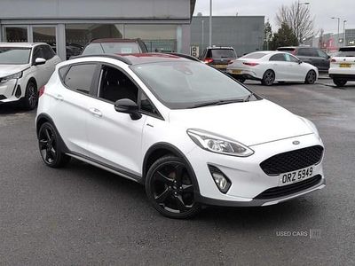 White Used 2018 Ford Fiesta Active Hatchback | £9,990 (Fair price)