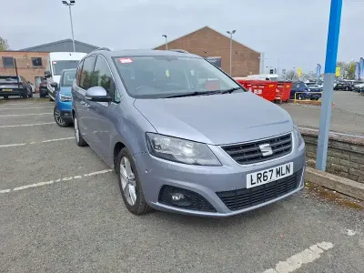Usado Seat Alhambra Ecomotive 150 HP (110 kW) 2017 Prateado Monovolume