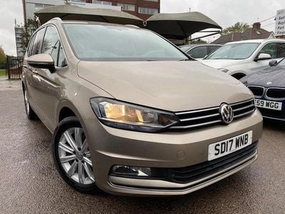 Beige Used 2017 VW Touran SEL MPV | £13,999 (Expensive)