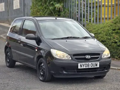 Used Hyundai Getz 62 HP (45 kW) 2008 Black Hatchback